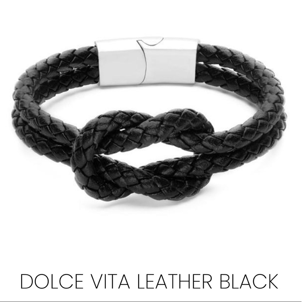 LEO MAZZOTTI Leather Bracelet